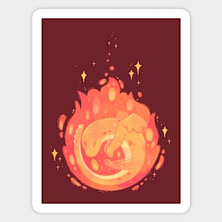 Baby Fire Dragon Magnet